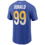 Men's Los Angeles Rams Name & Number T-Shirt - Aaron Donald