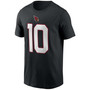 Men's DeAndre Hopkins Black Arizona Cardinals Name and Number T-shirt