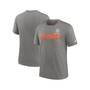 Men's Heather Charcoal Miami Dolphins Team Tri-Blend T-shirt