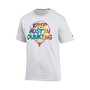 Men's White Texas Longhorns Keep Austin Dunking T-shirt