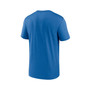 Men's Blue Detroit Lions Legend Icon Performance T-shirt