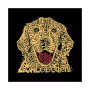 Men's Word Art T-Shirt - Dog