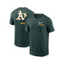 Men's Green Oakland Athletics Over the Shoulder T-shirt