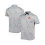 Men's Gray Cleveland Browns Miramar Blooms Polo Shirt