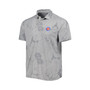 Men's Gray Chicago Cubs Miramar Blooms Polo Shirt