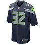 Men's Chris Carson Seattle Seahawks Game Jersey