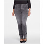Plus Size Marilyn Straight High Rise Jeans