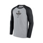 Men's Gray, Black Chicago White Sox Game Authentic Collection Performance Raglan Long Sleeve T-shirt