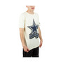 Men's Cream Dallas Cowboys Chrome T-shirt
