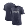 Men's Heathered Navy Dallas Cowboys Local Tri-Blend T-shirt