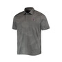 Men's Gray Baltimore Ravens Palm Coast Delray Frond Allover IslandZone Polo Shirt