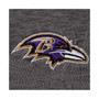 Men's Gray Baltimore Ravens Palm Coast Delray Frond Allover IslandZone Polo Shirt