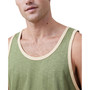 Men's Ringer Crew Neck Tank Top