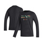 Men's Black Miami Hurricanes Honoring Black Excellence Long Sleeve T-shirt