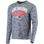 Men's Navy New England Patriots Camo Performance Long Sleeve T-shirt