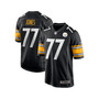 Men's Broderick Jones Black Pittsburgh Steelers 2023 NFL Draft First Round Pick Game Jersey
