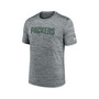 Men's Heather Gray Green Bay Packers Velocity Performance T-shirt