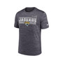 Men's Anthracite Jacksonville Jaguars Yardline Velocity Performance T-shirt