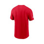 Men's Red Kansas City Chiefs Sideline Performance T-shirt