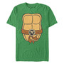 Nickelodeon Teenage Mutant Ninja Turtles Michael Angelo Chest Costume Short Sleeve T-Shirt