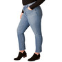 Plus Size Stella High Rise Straight Jeans