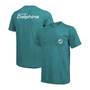 Miami Dolphins Tri-Blend Pocket T-shirt - Aqua