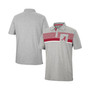 Men's Heathered Gray Alabama Crimson Tide Golfer Pocket Polo Shirt