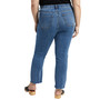 Plus Size Ruby Mid Rise Straight Crop Jeans