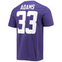 Men's Jamal Adams Purple LSU Tigers Alumni Name Number T-shirt