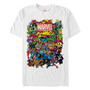 Marvel Men's Comic Collection The Entire Marvel Men's Cast Short Sleeve T-Shirt