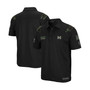 Men's Black Michigan Wolverines OHT Military Inspired Appreciation Sierra Polo
