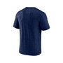 Men's Branded Heathered Navy Dallas Cowboys End Around Tri-Blend T-shirt