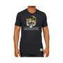 Men's Heather Black Missouri Tigers Vintage-Like Angry Tiger Tri-Blend T-shirt
