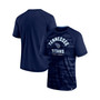 Men's Branded Navy Tennessee Titans Hail Mary Raglan T-shirt