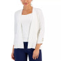 Petite Stud-Cuff Cardigan, Created for Macy's