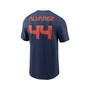 Men's Yordan Alvarez Navy Houston Astros 2022 City Connect Name & Number T-shirt