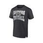 Men's Branded Heather Charcoal Las Vegas Raiders Force Out T-shirt