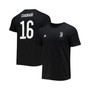 Men's Juan Cuadrado Black Juventus Amplifier Name and Number T-shirt