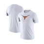 Men's White Texas Longhorns Essential Logo T-shirt