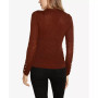 Black Label Women's V-neck Surplice Sweater