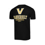 Men's Black Vanderbilt Commodores Team Stack 2-Hit T-shirt