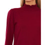 Women's Mock Neck Long Sleeve Sweater