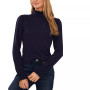 Women's Mock Neck Long Sleeve Sweater