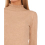 Women's Mock Neck Long Sleeve Sweater