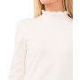 Women's Mock Neck Long Sleeve Sweater