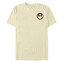Star Wars Men's Rebel Patch Stitched Short Sleeve T-Shirt