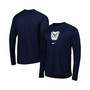 Men's Navy Butler Bulldogs Spotlight Raglan Performance Long Sleeve T-shirt
