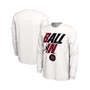 Men's Brand White Oklahoma Sooners Ball In Bench Long Sleeve T-shirt