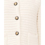 Women's Textured Knit Patch Pocket Cardigan