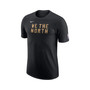 Men's Black Toronto Raptors 2022/23 City Edition Essential Warmup T-shirt